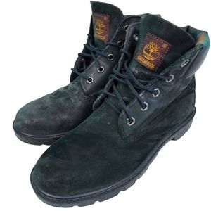 Timberland black suade boots, youth size 4, black